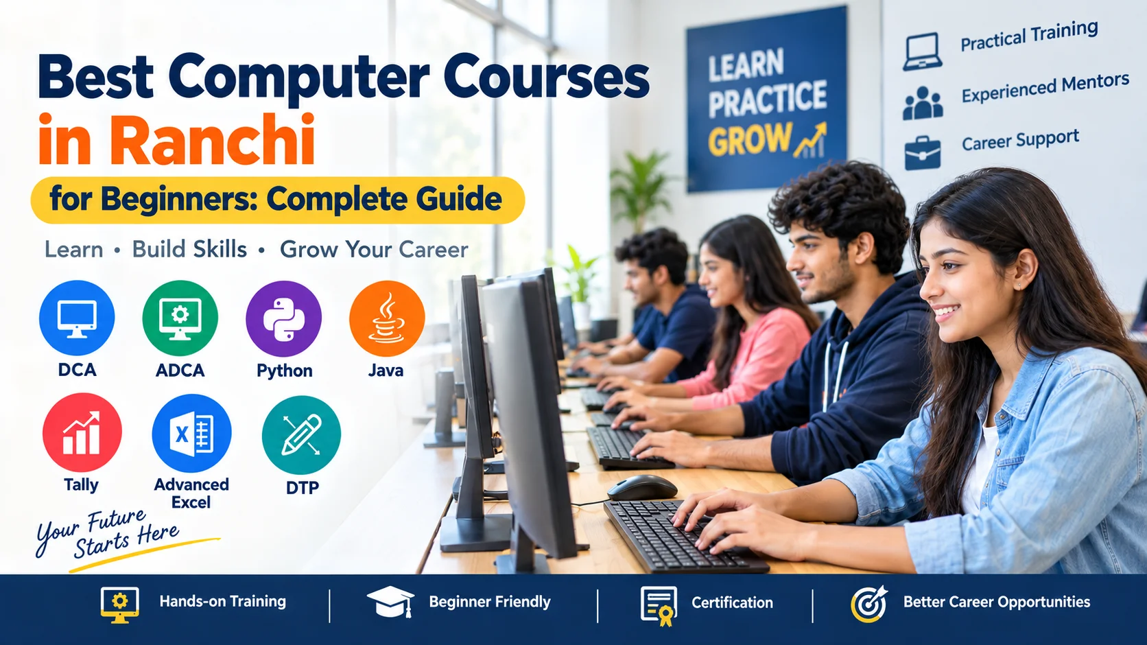 Best Computer Courses in Ranchi for Beginners: Complete Guide