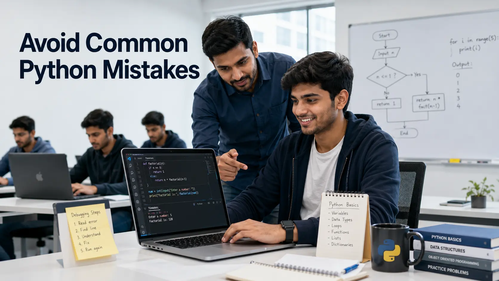 Common Mistakes New Python Learners Make (And the Fixes That Actually Work)