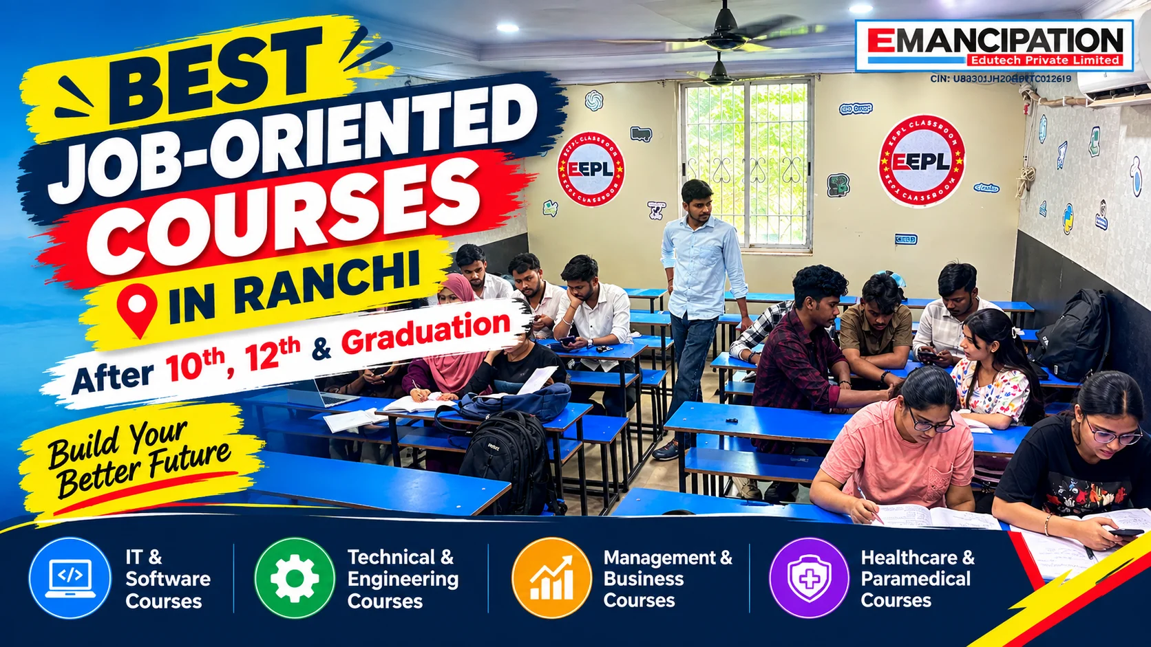 Best Job-Oriented Courses in Ranchi After 10th, 12th and Graduation