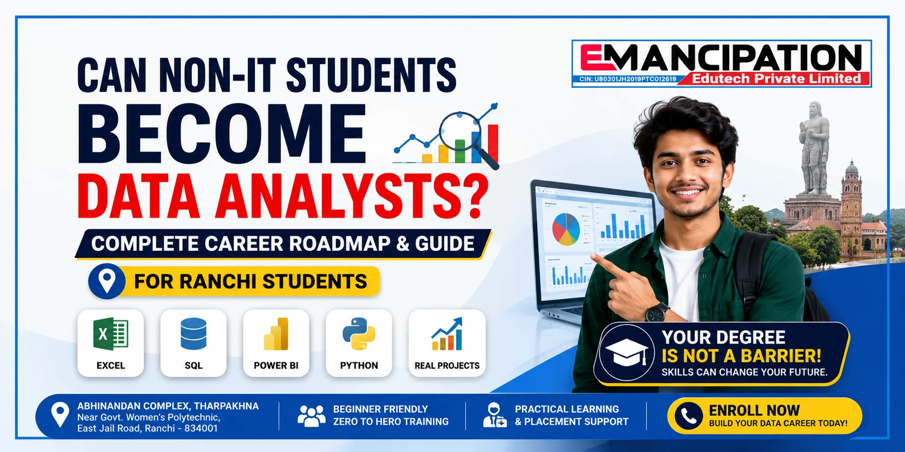 Can Non-IT Students Become Data Analysts? The Truth &amp; Complete Roadmap