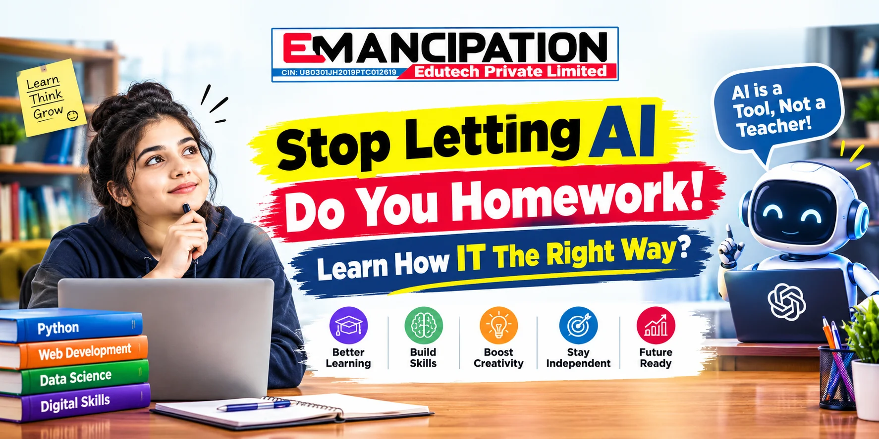 Stop Letting AI Do You Homework! Learn How IT The Right Way?